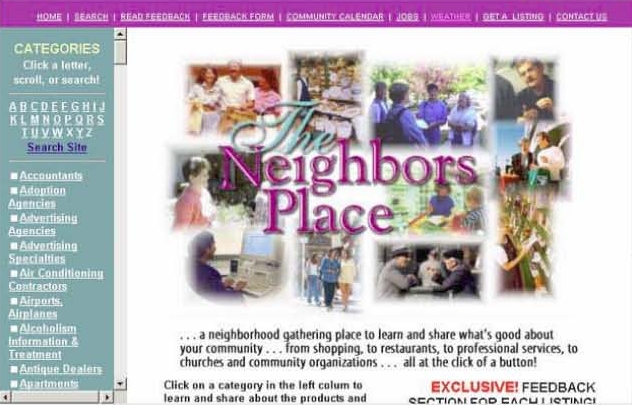 The Neighbors Place - online review site